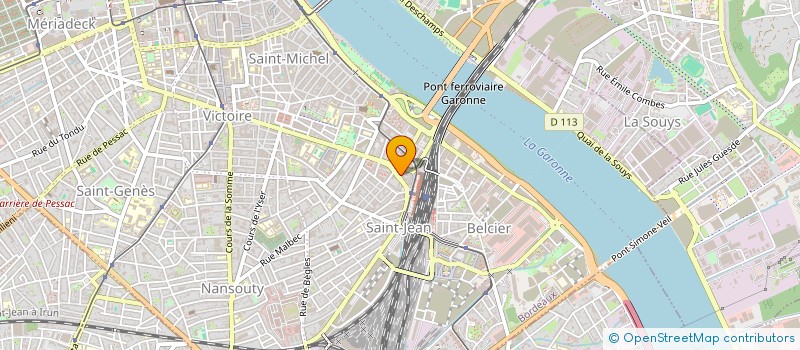 localisation de l'entreprise BABYLONE à BORDEAUX