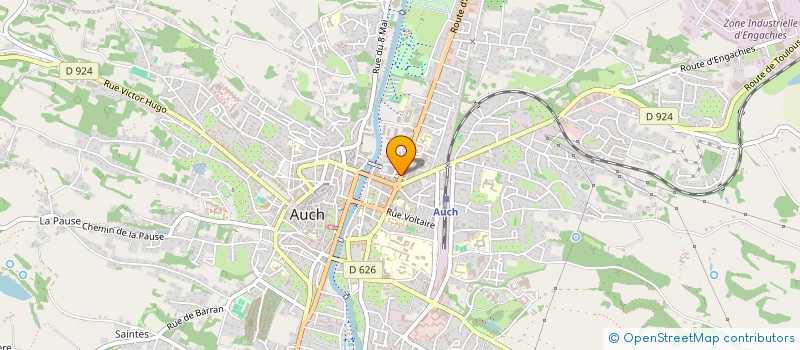 localisation de l'entreprise BABYLONE  AUCH