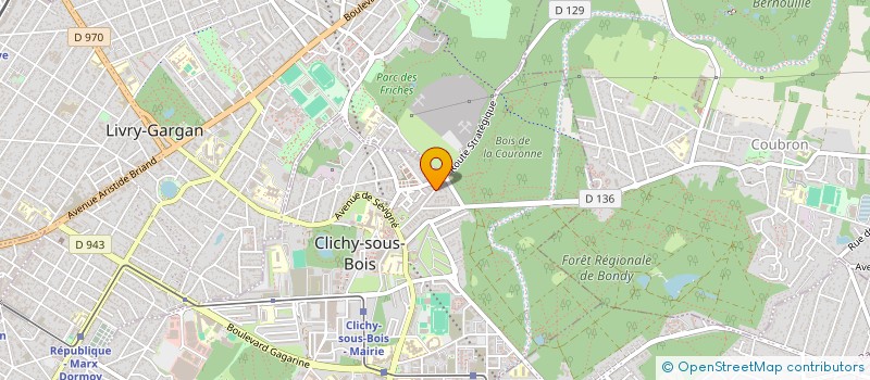 localisation de l'entreprise BABYLONE à CLICHY-SOUS-BOIS