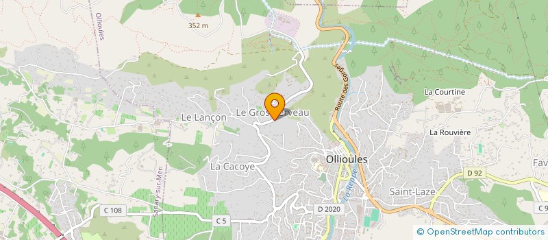 localisation de l'entreprise BABYLONE  OLLIOULES