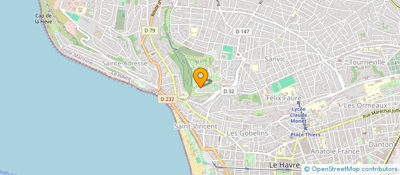 localisation de l'entreprise BABYLONE à LE HAVRE