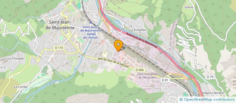 localisation de l'entreprise BABYLONE à SAINT-JEAN-DE-MAURIENNE