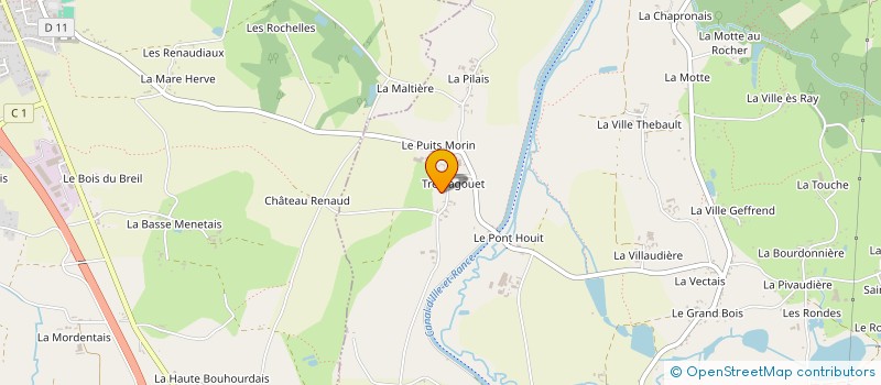 localisation de l'entreprise BABYLONE BYPASS  QUEBRIAC