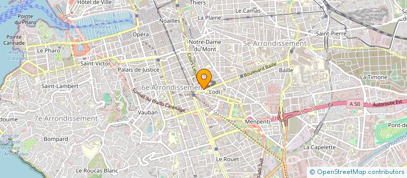localisation de l'entreprise BABYLONE COMPAGNIE à MARSEILLE