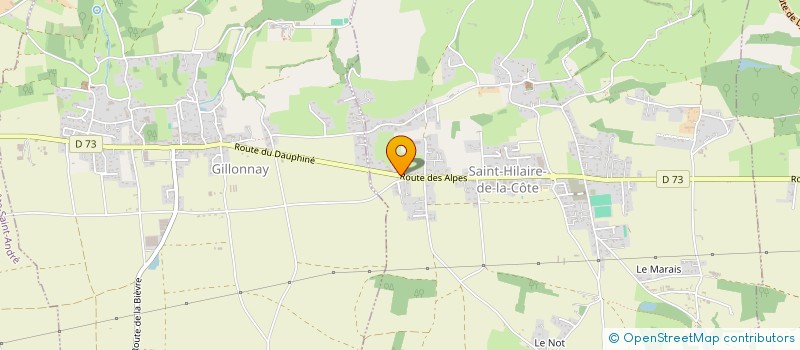 localisation de l'entreprise BABYLONE CONCEPT  SAINT-HILAIRE-DE-LA-COTE