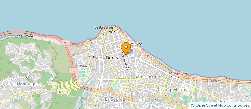 localisation de l'entreprise BABYLONE DEV  SAINTE-MARIE