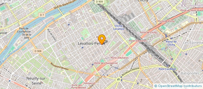 localisation de l'entreprise BABYLONE INVESTISSEMENT à LEVALLOIS-PERRET