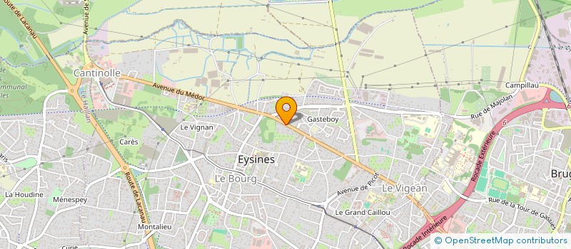 localisation de l'entreprise BABYLONIK  EYSINES