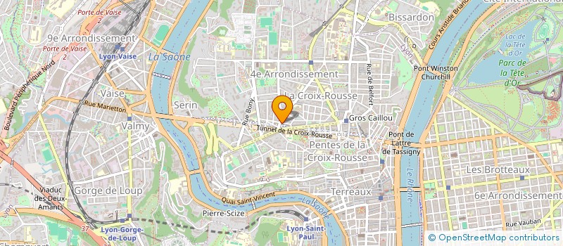 localisation de l'entreprise BABYLOVE à LYON