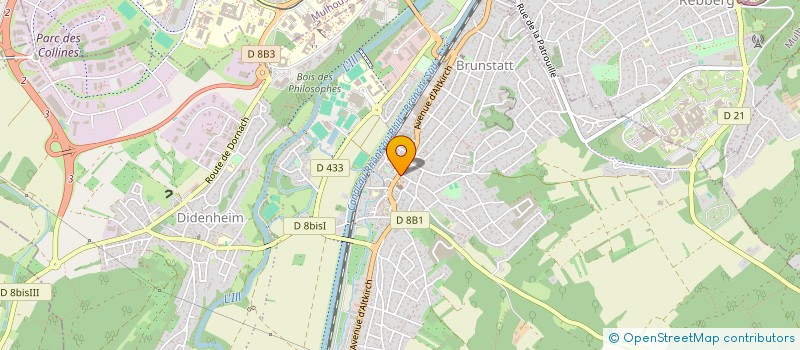 localisation de l'entreprise BABYNOL à BRUNSTATT-DIDENHEIM