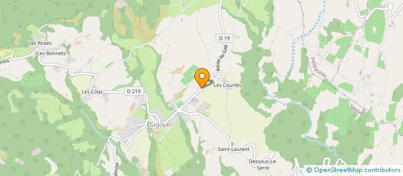 localisation de l'entreprise BABYTWO  SIGOYER