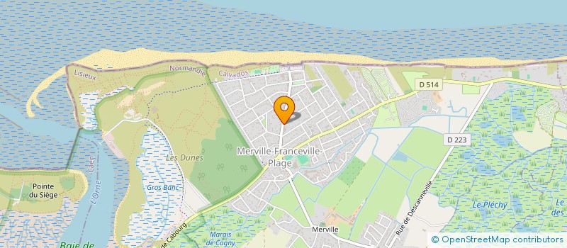 localisation de l'entreprise BAC 18  MERVILLE-FRANCEVILLE-PLAGE