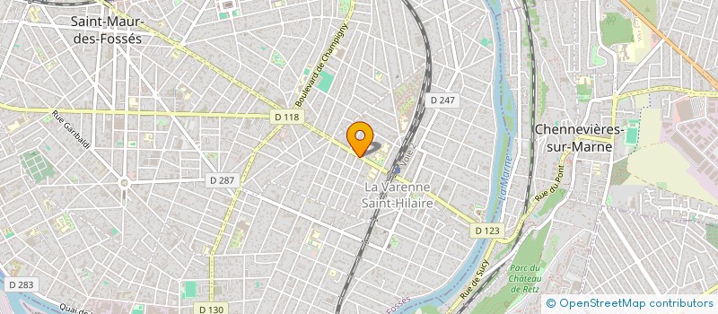 localisation de l'entreprise BAC AUX FLEURS SARL à SAINT-MAUR-DES-FOSSES