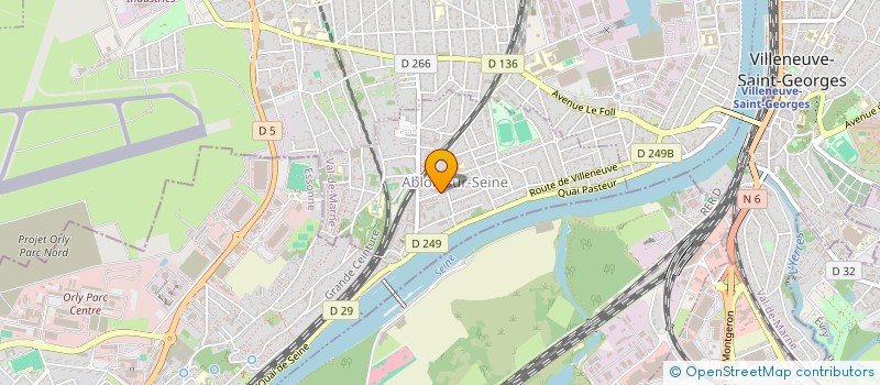 localisation de l'entreprise BAC BUREAU ANIMATION COORDINAT à ABLON-SUR-SEINE