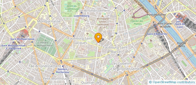 localisation de l'entreprise BAC CENT SEIZE  PARIS