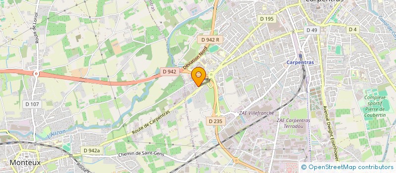 localisation de l'entreprise BAC ENGINEERING & CONSULTING à CARPENTRAS