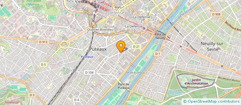 localisation de l'entreprise BAC G à PUTEAUX