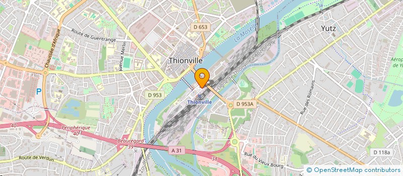 localisation de l'entreprise BAC GEIE à THIONVILLE