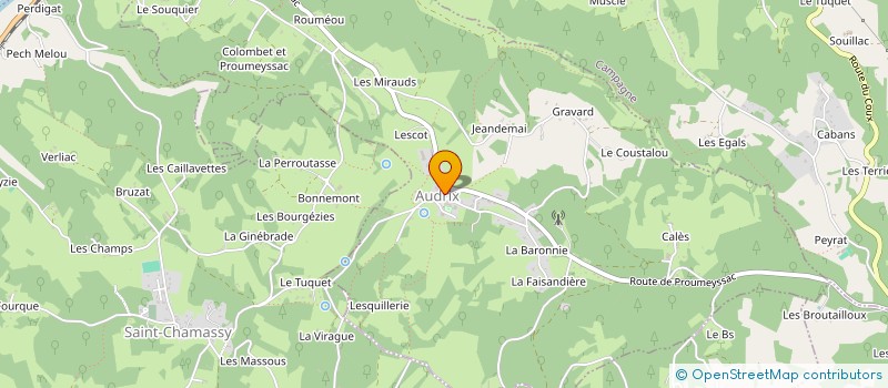 localisation de l'entreprise BAC HANDBALL BUGUE ATHLETIC CLUB  LE BUGUE