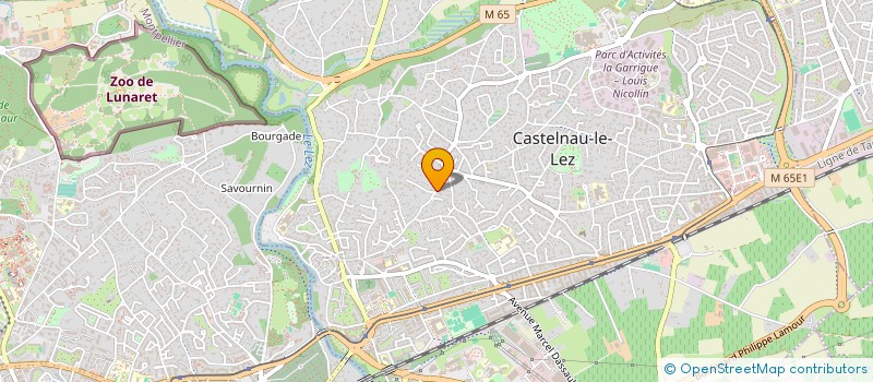 localisation de l'entreprise BAC INVEST à CASTELNAU-LE-LEZ