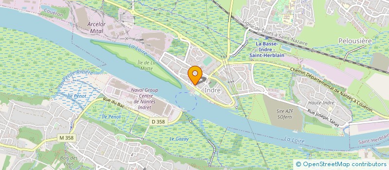 localisation de l'entreprise BAC KEBAB  INDRE