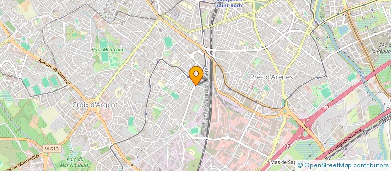 localisation de l'entreprise BAC LA TARTANE à MONTPELLIER