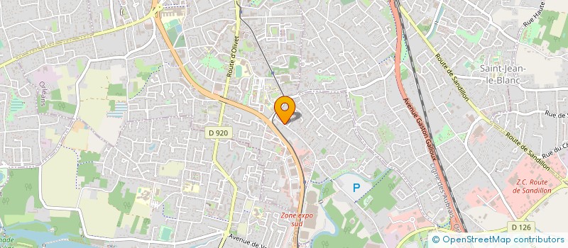 localisation de l'entreprise BAC MAISONS BOIS  SAINT-DENIS-EN-VAL