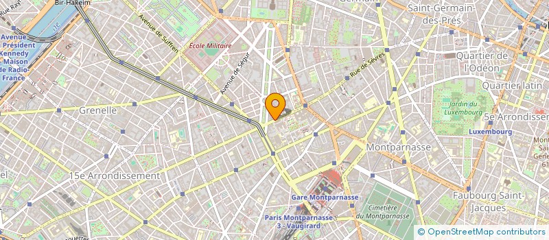 localisation de l'entreprise BAC SAINT GERMAIN  PARIS