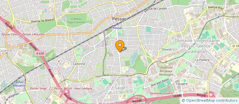 localisation de l'entreprise BAC WIEHN  PESSAC