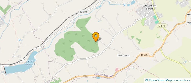 localisation de l'entreprise BACA  LAROQUE-TIMBAUT