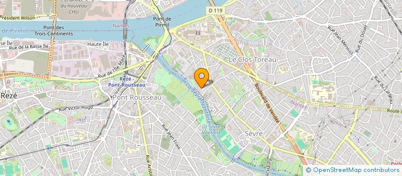 localisation de l'entreprise BACA  NANTES