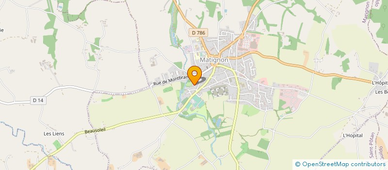 localisation de l'entreprise BACA  SAINT-POTAN