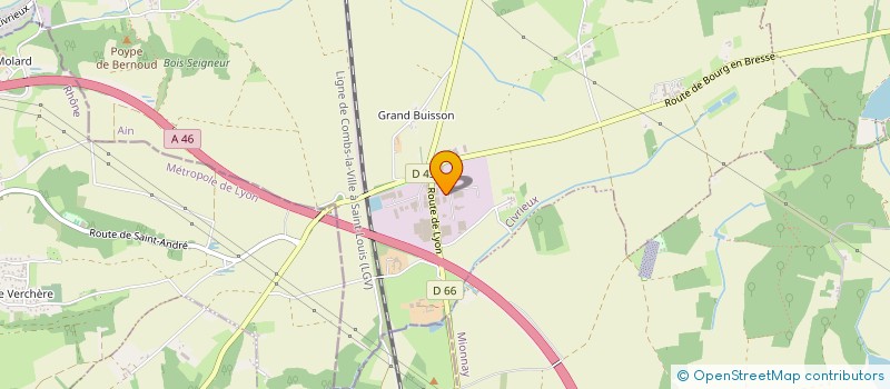 localisation de l'entreprise BACA INVEST à CHOLET