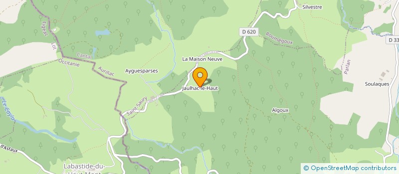 localisation de l'entreprise BACAJ LES CAMPS à PARLAN