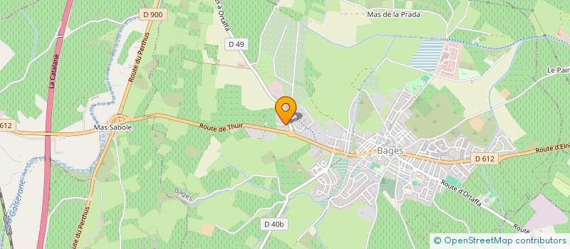 localisation de l'entreprise BACAPOI à BAGES