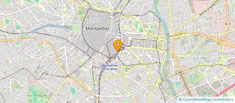 localisation de l'entreprise BACARETO à MONTPELLIER