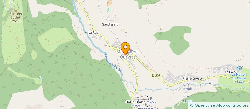 localisation de l'entreprise BACAVA à MOLINES-EN-QUEYRAS