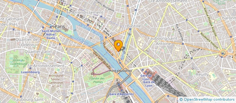 localisation de l'entreprise BACCAE à PARIS
