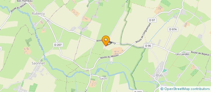 localisation de l'entreprise BACCARA à CARTIGNY-L EPINAY