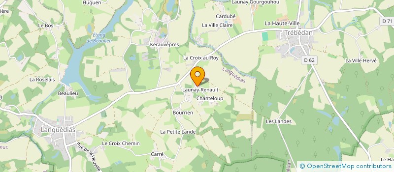 localisation de l'entreprise BACCARA  LANGUEDIAS