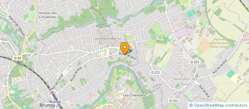localisation de l'entreprise BACCARA à SAINTE-MAXIME
