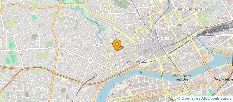 localisation de l'entreprise BACCARAT à NANTES