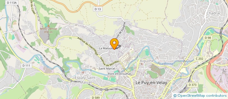 localisation de l'entreprise BACCARAT  POLIGNAC