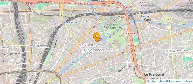 localisation de l'entreprise BACCARIS  PARIS