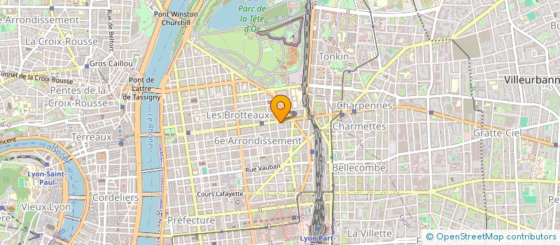 localisation de l'entreprise BACCEL à LYON