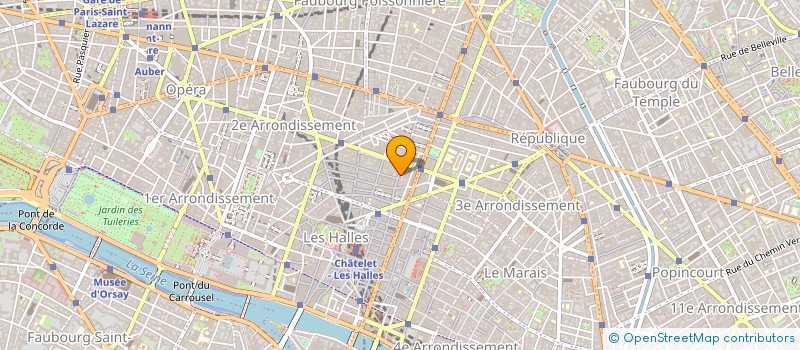 localisation de l'entreprise BACCHUS  PARIS