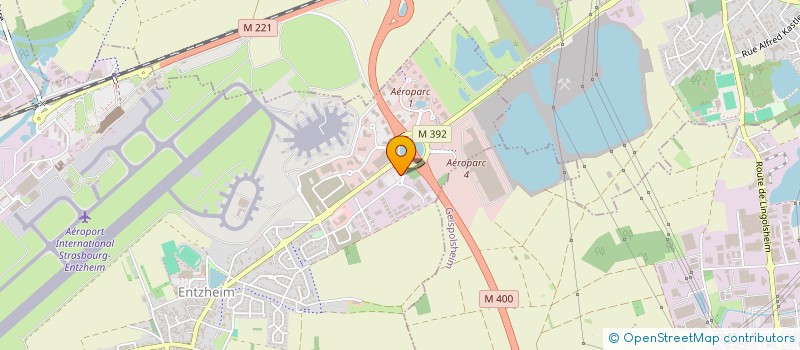 localisation de l'entreprise BACCHUS  ENTZHEIM