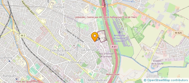 localisation de l'entreprise BACCHUS&EPICURE à TOULOUSE