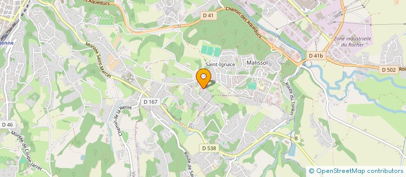 localisation de l'entreprise BACCHUS ET PHILLIA  VIENNE