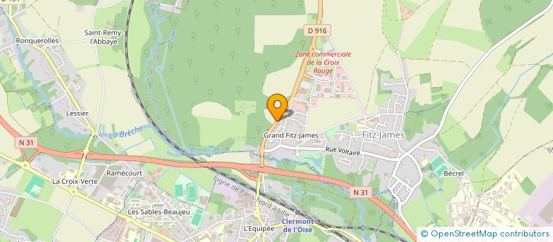 localisation de l'entreprise BACCHUS ROAD  FITZ-JAMES